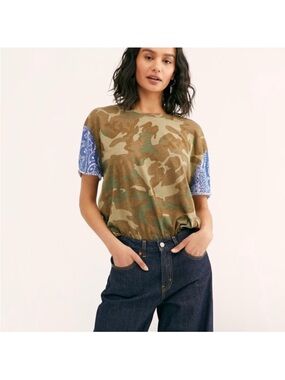 We the Free Clarity Camo Bandana T-shirt